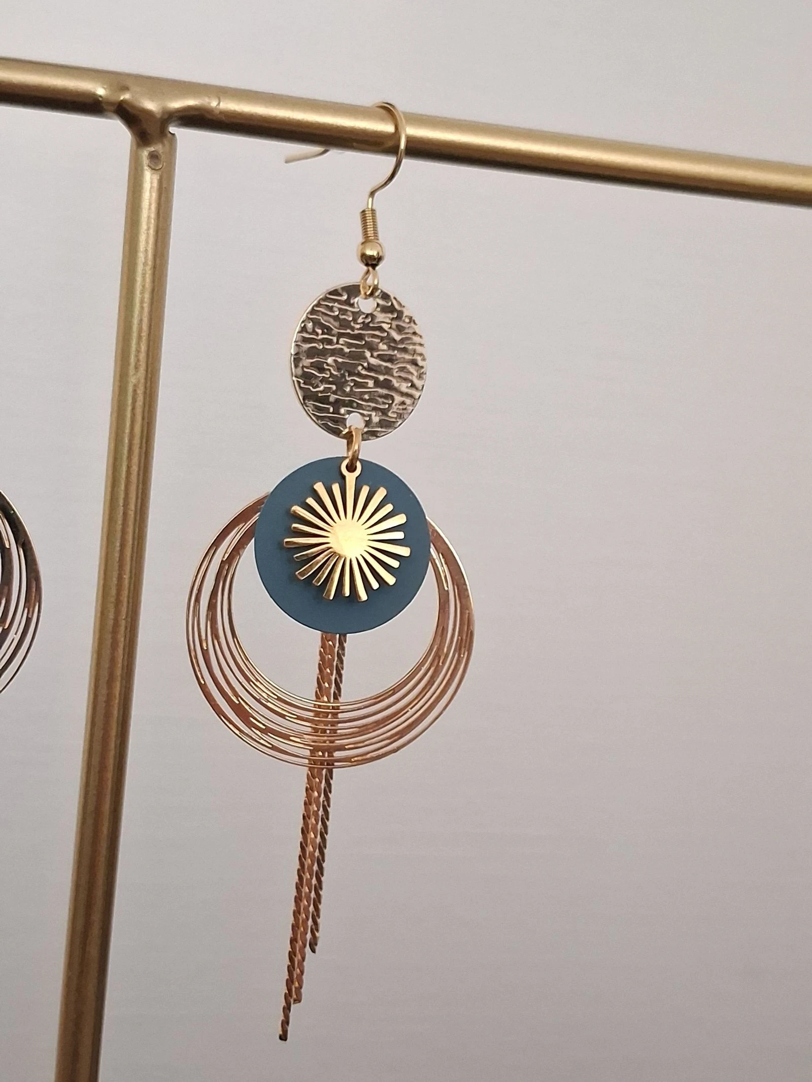 Boucles d'oreilles pendantes  – photo 4